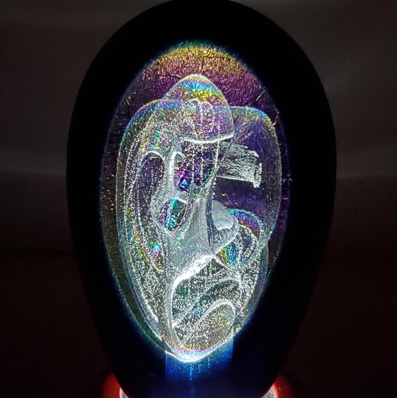 Robert Stephan Iridescent Paperweight - Picture 4 of 12